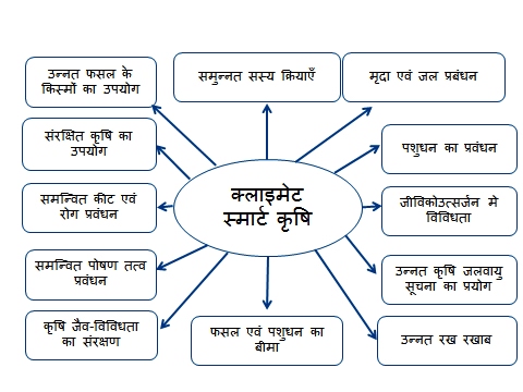 क्लाइमेट स्मार्ट कृषि का प्रतिरूप