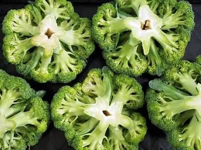 Hollow stem disorder of Broccoli.