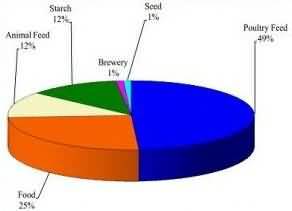 Maize utilization pattern in India